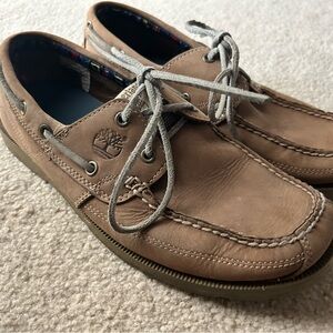 Timberland Men's Brown Boat Shoes